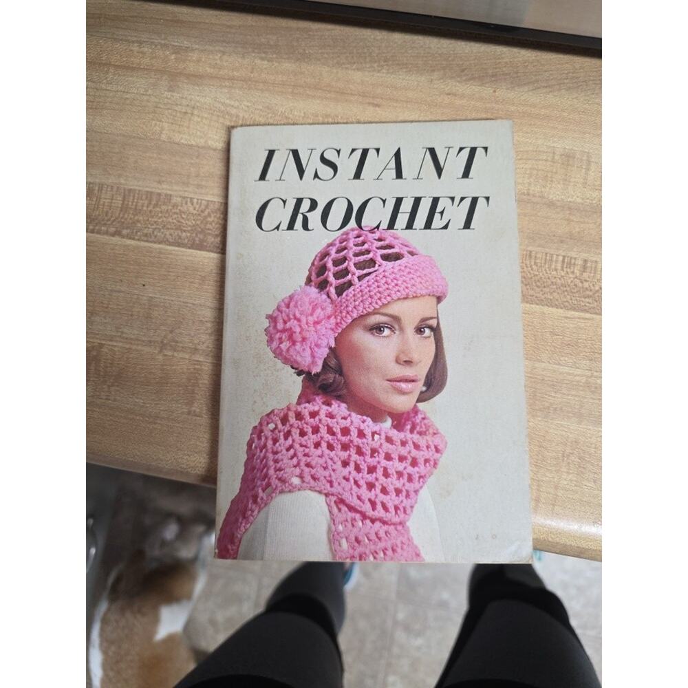 Instant Crochet Vintage Book Crochet Patterns Hats Scarves Accessories